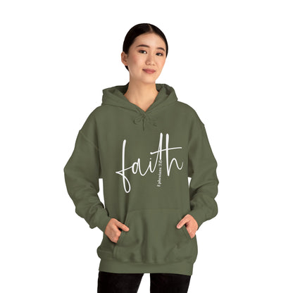 Faith (White) Hooded Sweatshirt